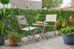 Allen + Roth 15.2In Geometric Planter Orion Blue -Allen + Roth Shop 1062825 AlternateImage2