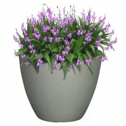 Allen + Roth 11.5In Matte Planter Slate Gray -Allen + Roth Shop 1062832 47633331