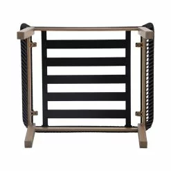 Allen + Roth Positano Patio Chair With Brown Steel Frame And Grey Olefin Fabric - Set Of 2 -Allen + Roth Shop 1063046 44916687