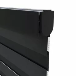 Allen + Roth Cordless Day-Night Zebra Roller Shade 52-in X 72-in Black -Allen + Roth Shop 1068365 47671900