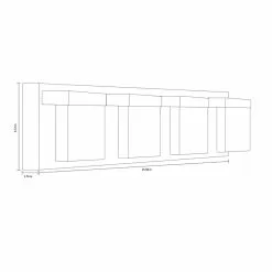 Allen + Roth Cora 4-Light Brushed Nickel Modern And Contemporary LED Vanity Light -Allen + Roth Shop 1362611 15447590