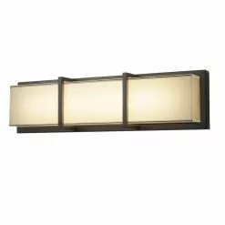 Allen + Roth 20-in Brighton Bronze LED Vanity Light -Allen + Roth Shop 1574013 15447629