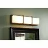 Allen + Roth 20-in Brighton Bronze LED Vanity Light