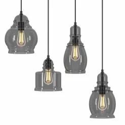 Allen + Roth 4 Light Pendant -Allen + Roth Shop 1984696 44225556