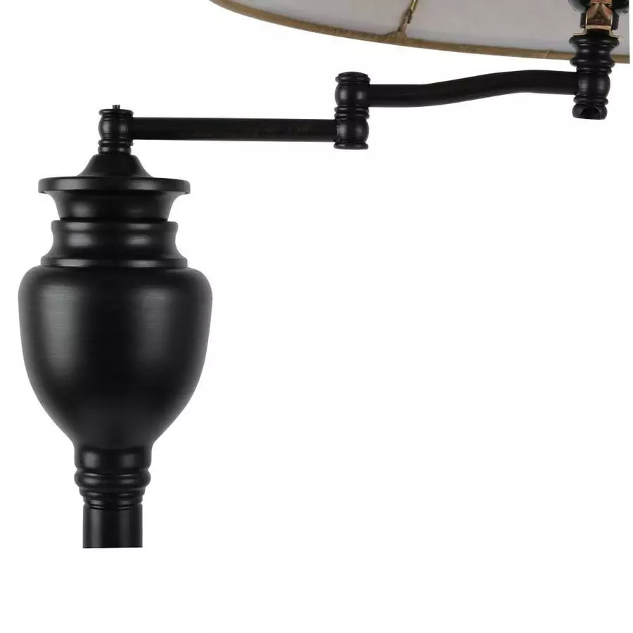 ALLEN + ROTH Portfolio 58-in Double Gate 3-Way Dark Oil Rubbed Bronze Swing-Arm Floor Lamp 2 ALLEN + ROTH Portfolio 58-in Double Gate 3-Way Dark Oil Rubbed Bronze Swing-Arm Floor Lamp - Image 2