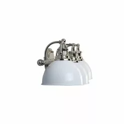 Allen + Roth 24.5-in 3-Light Polished Nickel Vanity Wall Sconce -Allen + Roth Shop 2417815 16590822