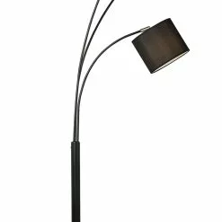 Allen + Roth 39in W Floor Lamp With Black Fabric Shade 13 Allen + Roth 39in W Floor Lamp With Black Fabric Shade -Allen + Roth Shop 2417817 44062613