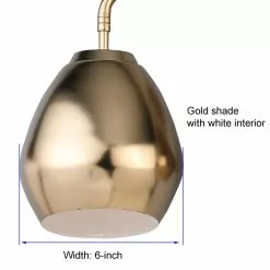 Allen + Roth 32-1/4-inW 4-Light Gold Vanity With Metal Shade -Allen + Roth Shop 2417820 44062657