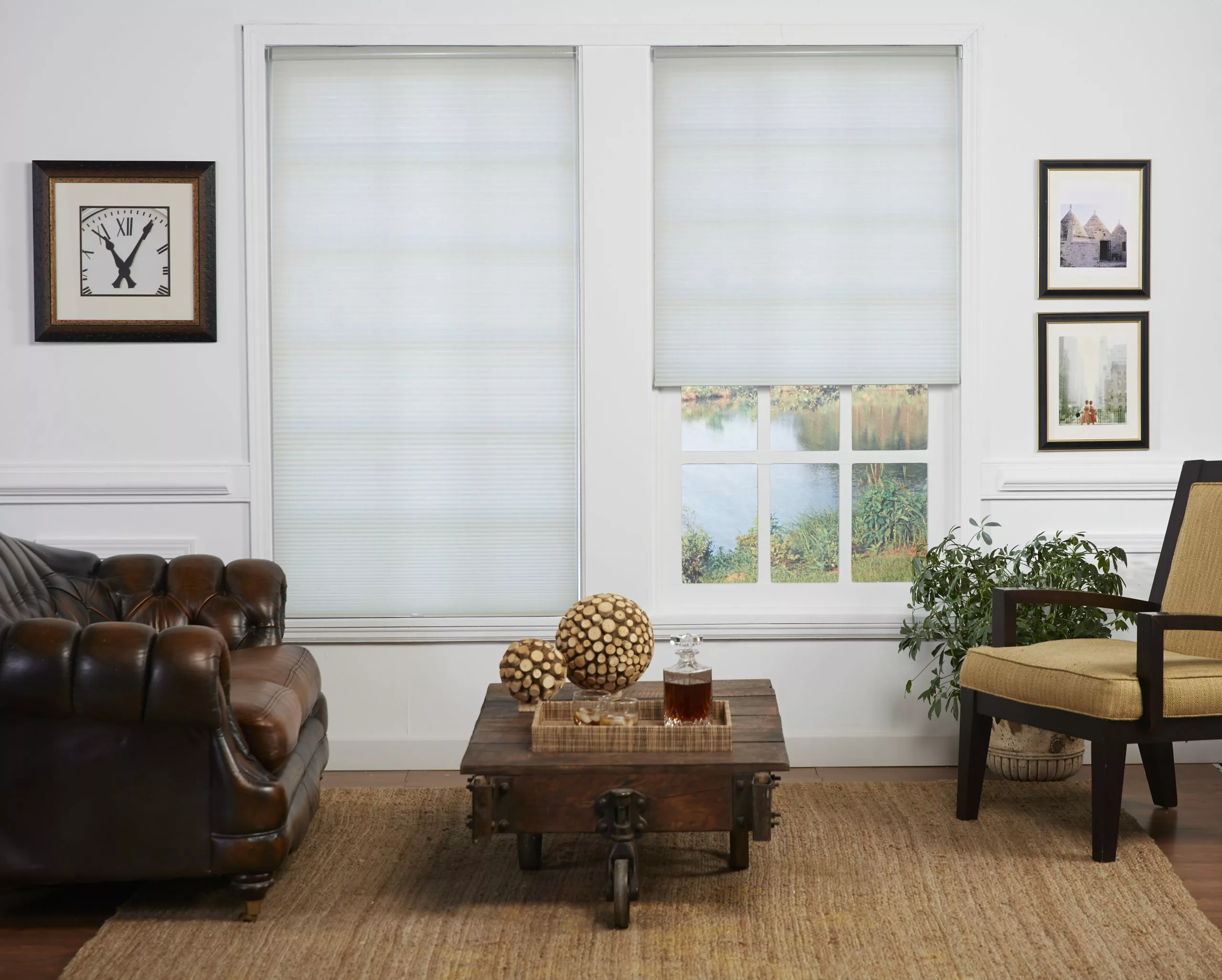 "allen + Roth Light Filtering Cellular Shade - 41"" X 48"" - Cream" 3 "allen + Roth Light Filtering Cellular Shade - 41"" X 48"" - Cream" - Image 3