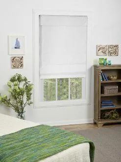 "allen + Roth Blackout Roman Shade - 66"" X 72"" - Snow" -Allen + Roth Shop 330625680 AlternateImage2