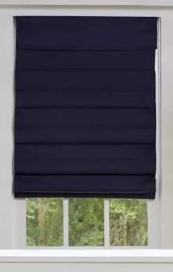 "allen + Roth Blackout Roman Shade - 42"" X 72"" - Midnight Blue" 5 "allen + Roth Blackout Roman Shade - 42"" X 72"" - Midnight Blue" -Allen + Roth Shop 330625760 MainImage 001