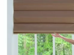 "allen + Roth Blackout Roman Shade - 30"" X 72"" - Desert Tan" -Allen + Roth Shop 330625821 AlternateImage1