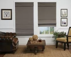 "allen + Roth Blackout Roman Shade - 68"" X 72"" - Steel Grey" -Allen + Roth Shop 330625835 AlternateImage2