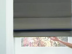 "allen + Roth Blackout Roman Shade - 46"" X 72"" - Steel Grey" -Allen + Roth Shop 330625863 AlternateImage1