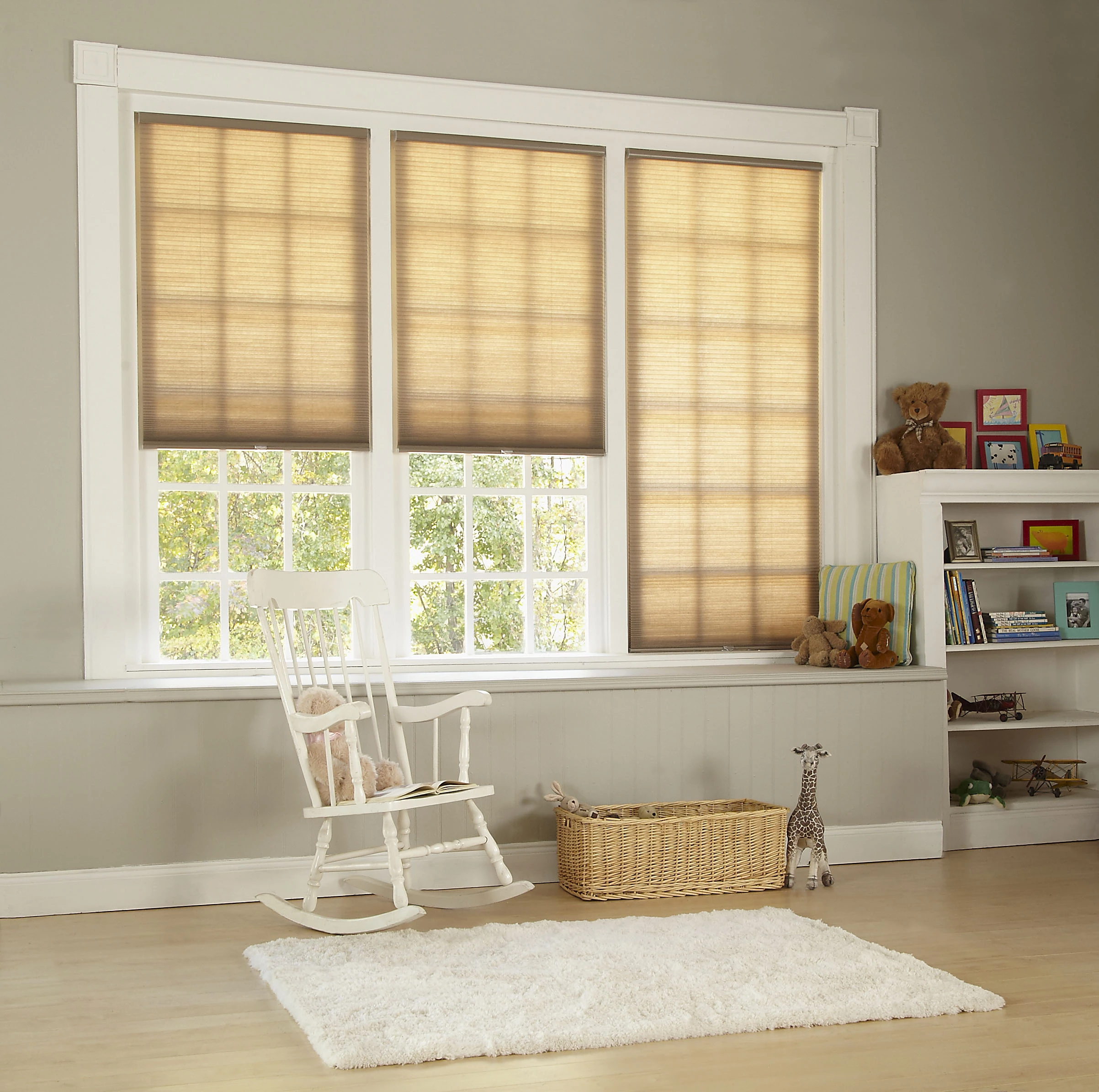 "allen + Roth Light Filtering Shade - 50"" X 48"" - Polyester - Linen" 1 "allen + Roth Light Filtering Shade - 50"" X 48"" - Polyester - Linen"