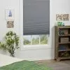"allen + Roth Blackout Cellular Shade - 25"" X 64"" - Polyester - Gray/White"