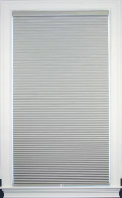 "allen + Roth Blackout Cellular Shade - 46"" X 72"" - Polyester - Gray"
