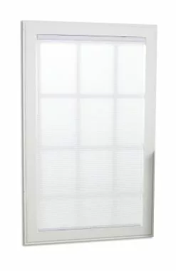"allen + Roth Light Filtering Cellular Shade - 43.5"" X 48"" - White" -Allen + Roth Shop 330630253 MainImage 001