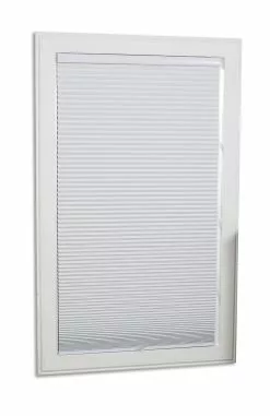 "allen + Roth Blackout Cellular Shade - 31"" X 84"" - Polyester - White"