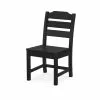 Allen + Roth Oakport Black Plastic Dining Chair