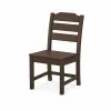 Allen + Roth Oakport Mahogany Plastic Dining Chair