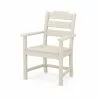 Allen + Roth Oakport Sand Plastic Dining Arm Chair
