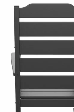 Allen + Roth Oakport Black Plastic Rocking Chair -Allen + Roth Shop 330950420 AlternateImage4