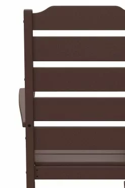 Allen + Roth Oakport Mahogany Plastic Rocking Chair 14 Allen + Roth Oakport Mahogany Plastic Rocking Chair -Allen + Roth Shop 330950449 AlternateImage4