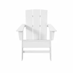 Allen + Roth Oakport White Plastic Adirondack Chair 9 Allen + Roth Oakport White Plastic Adirondack Chair -Allen + Roth Shop 330950501 AlternateImage2