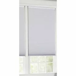 Allen + Roth AR 1.5-in White Blackout Recycle Cellular Shade 58x64