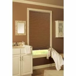 Allen + Roth AR 1.5-in Linen Blackout Recycle Cellular Shade 47x64 -Allen + Roth Shop 356024 05253419