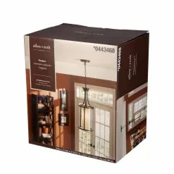 Allen + Roth Harpwell 9.06-in Oil-Rubbed Bronze Mediterranean Single Tinted Glass Pendant Light 15 Allen + Roth Harpwell 9.06-in Oil-Rubbed Bronze Mediterranean Single Tinted Glass Pendant Light -Allen + Roth Shop 443468 04865194