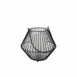 Allen + Roth Metal Glass Lantern Small -Allen + Roth Shop 4664671 44357529 001