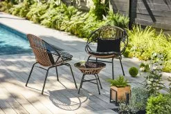 Allen + Roth Metal With Wood Plants Stand Small 5 Allen + Roth Metal With Wood Plants Stand Small -Allen + Roth Shop 4664672 AlternateImage2