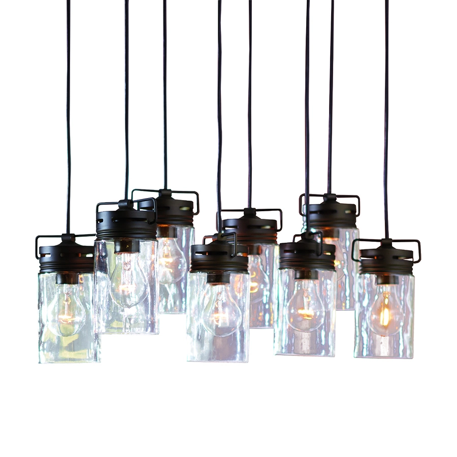 Allen + Roth Vallymede 7.7-in Old Bronze Pendant Light With Clear Glass Shade 2 Allen + Roth Vallymede 7.7-in Old Bronze Pendant Light With Clear Glass Shade - Image 2