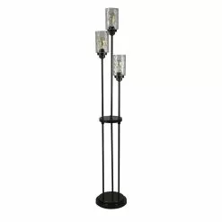 Allen + Roth Latchbury 66.55-in Bronze Casual/Transitional Standard Multi-Head Indoor Floor Lamp With Glass Shade 5 Allen + Roth Latchbury 66.55-in Bronze Casual/Transitional Standard Multi-Head Indoor Floor Lamp With Glass Shade -Allen + Roth Shop 805598 09141073 001