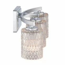 Allen + Roth 3-Light Flynn Polished Chrome Standard Bathroom Vanity Light -Allen + Roth Shop 814 04706749