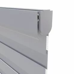 ALLEN + ROTH Zebra Cordless Blind - Day/Night - 30" X 72" - Grey -Allen + Roth Shop 887574 47820805