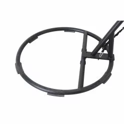 Allen + Roth Cresley Black Steel And Wicker Hanging Patio Chair With Grey Cushion -Allen + Roth Shop 901131 41583970