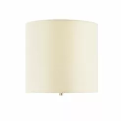 Allen + Roth 22-inH 2PC Painted Gold Table Combo Set With 1pc Power Outlet And Tan Linen Shades