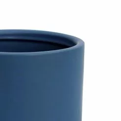 Allen + Roth 1-Pack 8 X 7.7 Navy Ceramic Planter -Allen + Roth Shop 918712 16481049