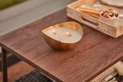 Allen + Roth Oval Candleholder - Metal - 3.7-in X 8-in X 7.7-in - Gold 12 Allen + Roth Oval Candleholder - Metal - 3.7-in X 8-in X 7.7-in - Gold -Allen + Roth Shop 919533 AlternateImage1