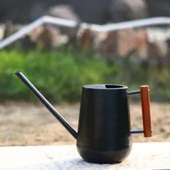 Allen + Roth Watering Can - Wood And Steel - Black 16 Allen + Roth Watering Can - Wood And Steel - Black -Allen + Roth Shop 919538 42094996