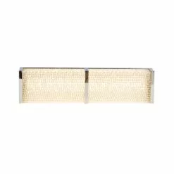 Allen + Roth Charlotte 1-Light 4.4 Chrome Rectangle Vanity Light -Allen + Roth Shop 970850 15447548