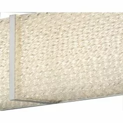 Allen + Roth Charlotte 1-Light 4.4 Chrome Rectangle Vanity Light -Allen + Roth Shop 970850 15447552