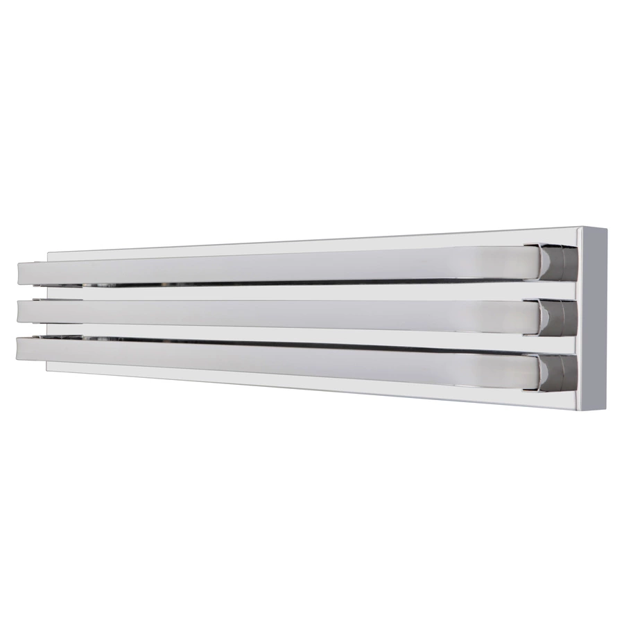 Allen + Roth Gatsby 3-Light 4.5 Chrome Rectangle Vanity Light 3 Allen + Roth Gatsby 3-Light 4.5 Chrome Rectangle Vanity Light - Image 3