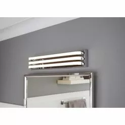 Allen + Roth Gatsby 3-Light 4.5 Chrome Rectangle Vanity Light 9 Allen + Roth Gatsby 3-Light 4.5 Chrome Rectangle Vanity Light -Allen + Roth Shop 970860 15450892